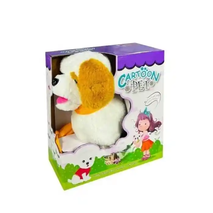 PFT-B019 PELUŞ TASMALI YÜRÜYEN KÖPEK