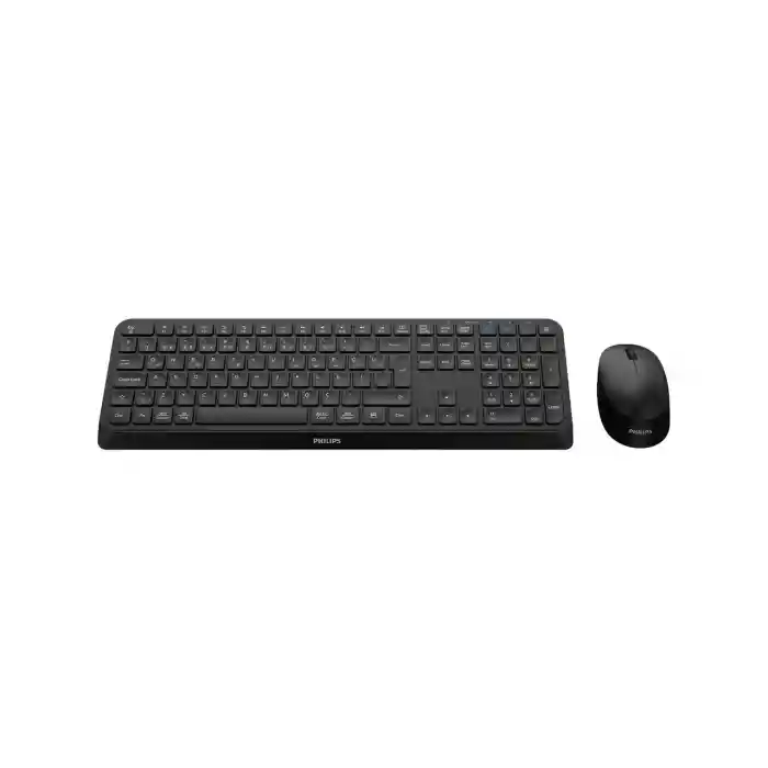 PHILIPS SPT6407 KABLOSUZ STANDART SİYAH Q KLAVYE+MOUSE