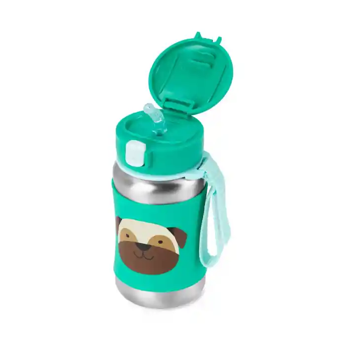 Pipetli Paslanmaz Çelik Suluk 350 ml