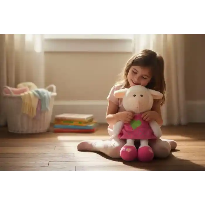 PL5016 40 CM ELBİSELİ KUZU