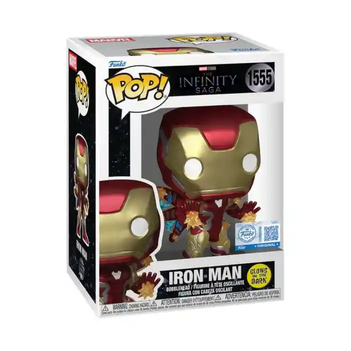 Plus: End Game- Iron Man Beams Glow in the Dark (Special Edition)