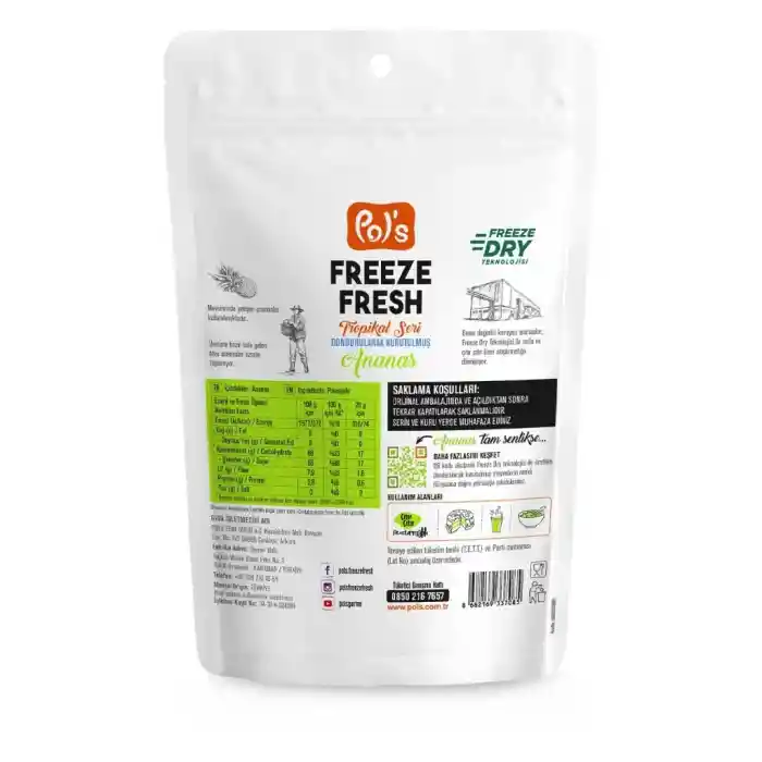 Freeze Fresh Ananas 20 g