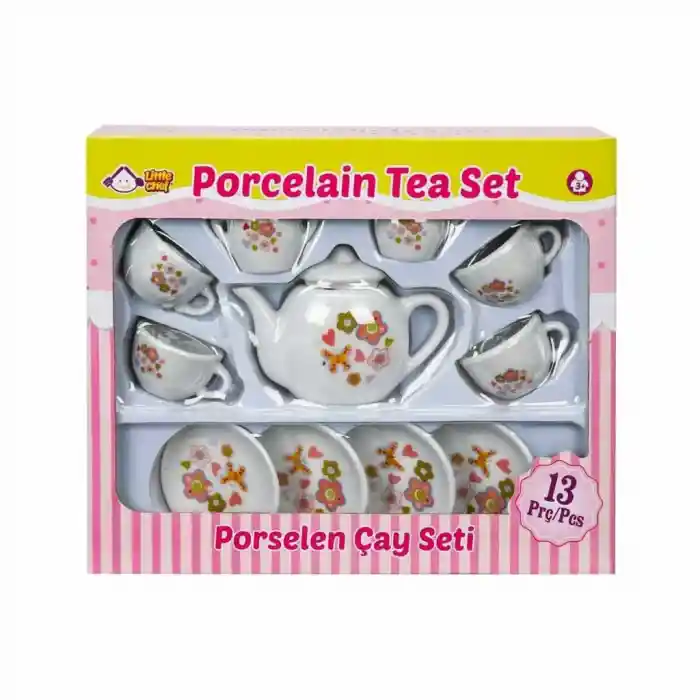 Porselen Çay Takımı 13 Parça
