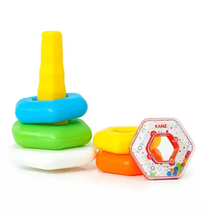 Renkli Altıgen Halkalar Çıngıraklı AE-1510