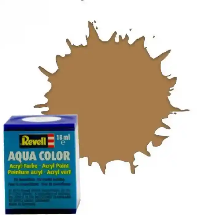 86 - Aqua Color Olive Brown - Mat Boya- 18 ml