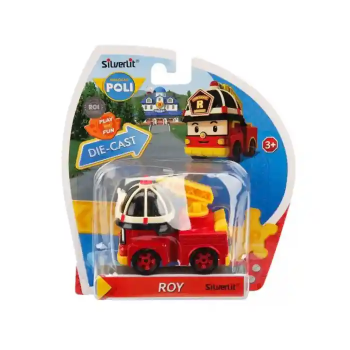 Robocar Poli Metal Araç Karakter Figür Roy
