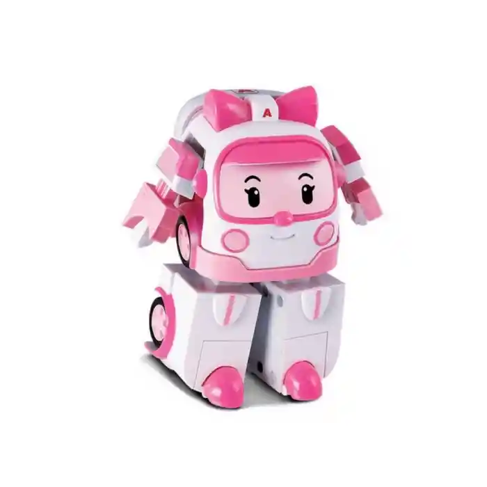 Robocar Poli Transforming Robot Figür Amber