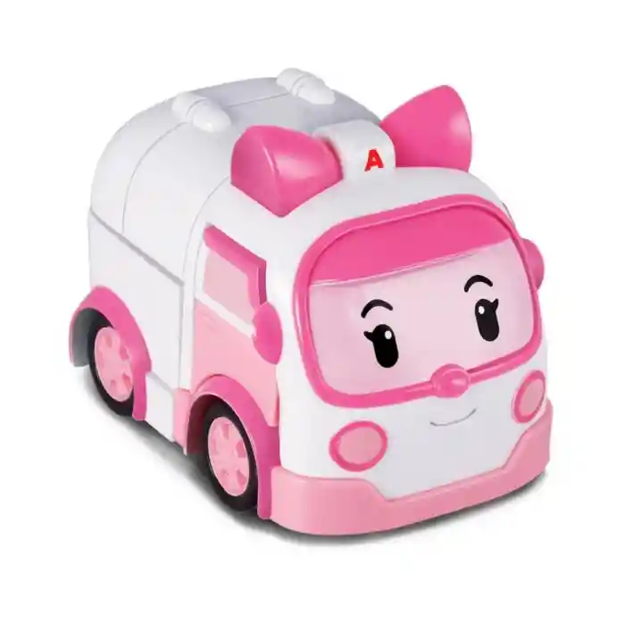 Robocar Poli Transforming Robot Figür Amber