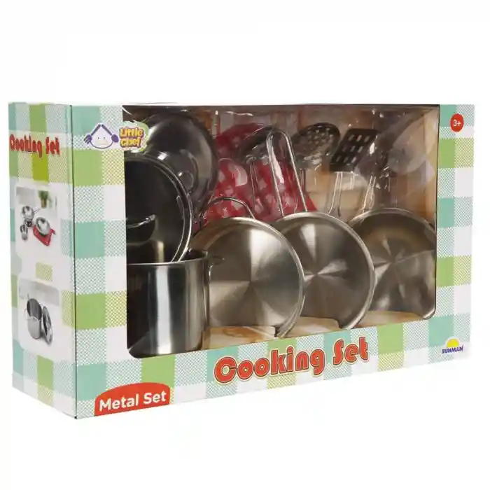 RST-LCH-YİYECEKLER METAL PİŞİRME SETİ-SUN