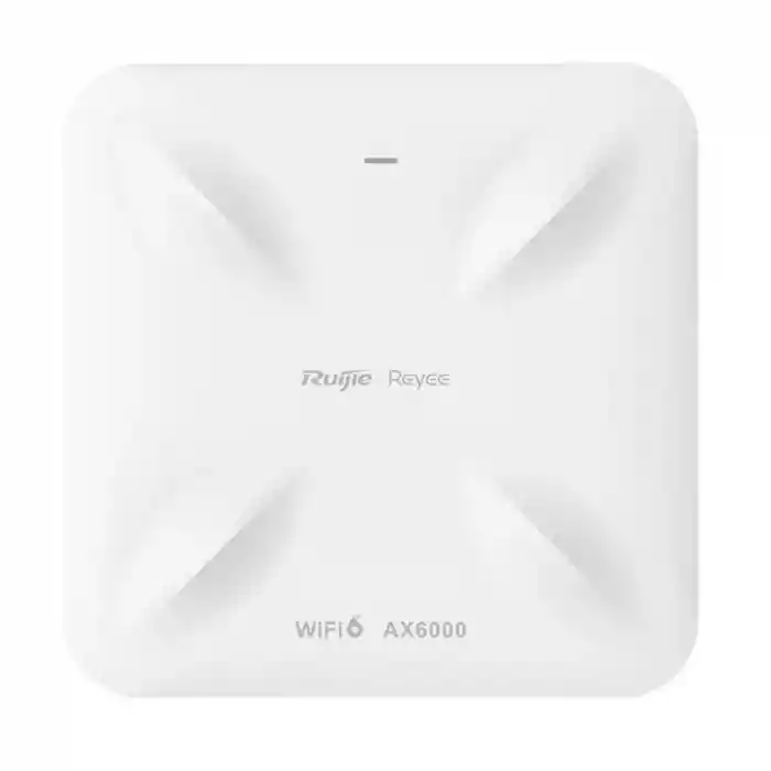 RUIJIE REYEE RG-RAP6260(H)-D AX6000 Wi-Fi 6 1x2.5GLAN 1xSFP 2.4G 4x4MIMO 5G 4x4MIMO 2.4 GHZ & 5 GHZ POE ADAPTORSUZ OUTDO