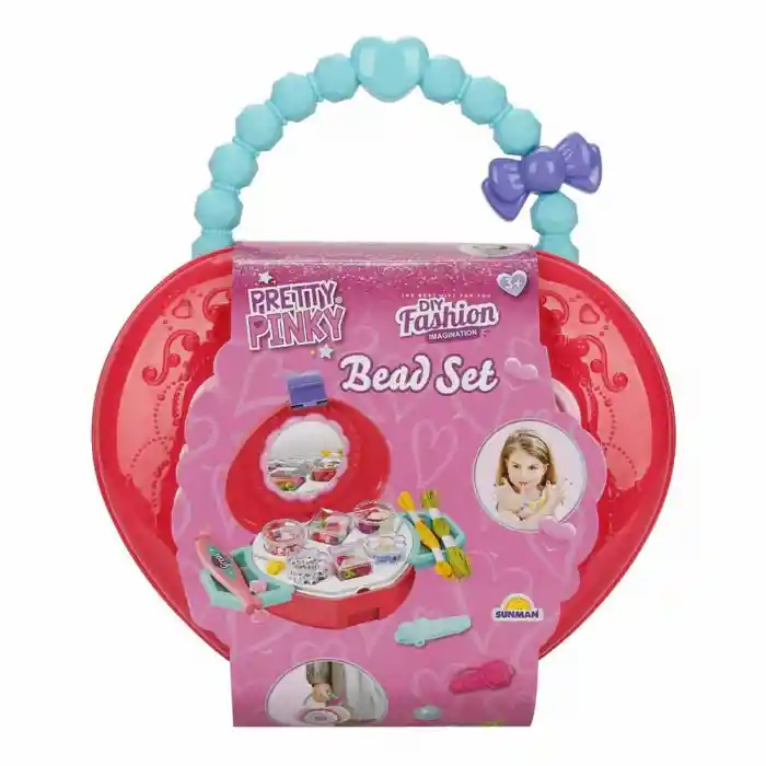 S00003661 HOBİ BONCUK YAPIMI KULPLU ÇANTA -SUN