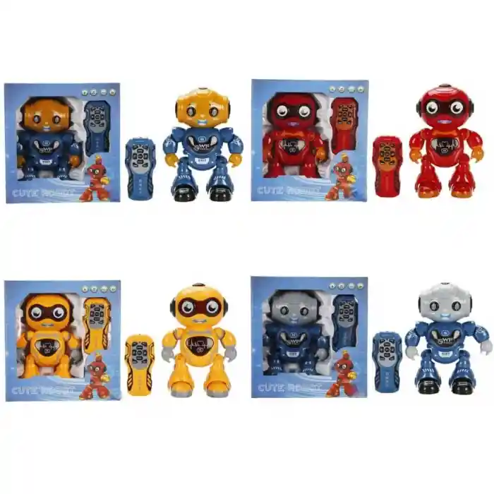 S00004551 R/C SEVİMLİ ROBOT SESLİ/IŞIKLI 2A 2R