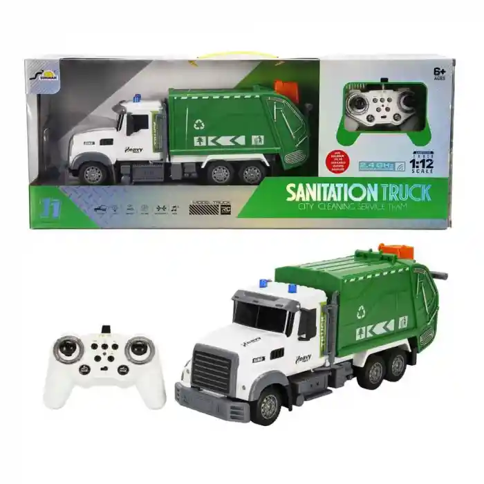 S00005091 R/C ÇÖP KAMYONU 1/12 SES/IŞIK 3.7V 2.4G