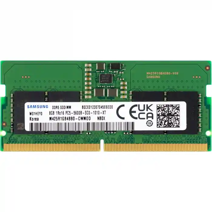 SAMSUNG 8GB 5600MHz DDR5 NOTEBOOK RAM BULK M425R1GB4BB0