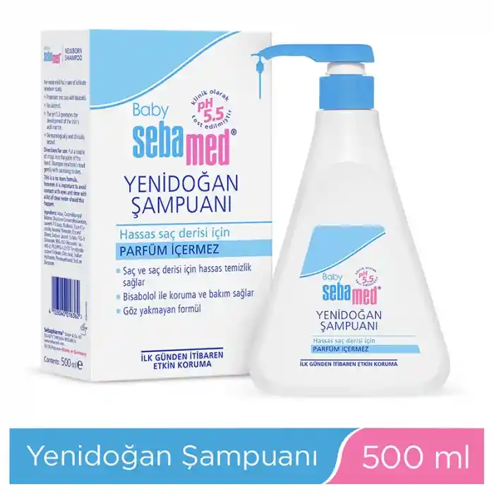 NessiWorld Baby Yenidoğan Bebek Şampuanı 500ml