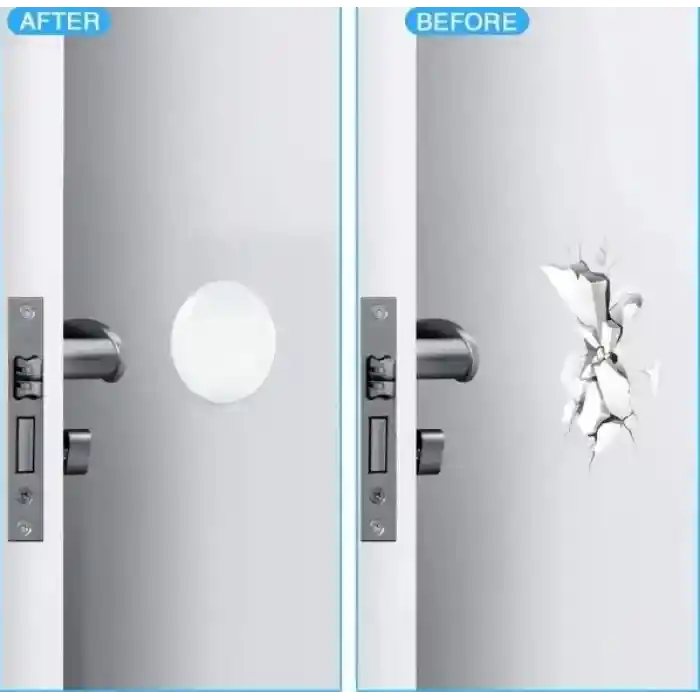 Şeffaf  Silikon Mobilya ve Kapı Durdurucu Darbe Pedi 6 lı