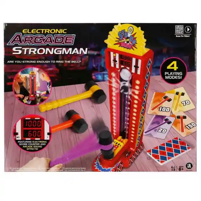 Sesli Elektronik Arcade Strongman Oyunu