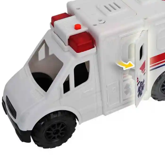 Sesli ve Işıklı City Mission Şehir Araçları Oyun Seti