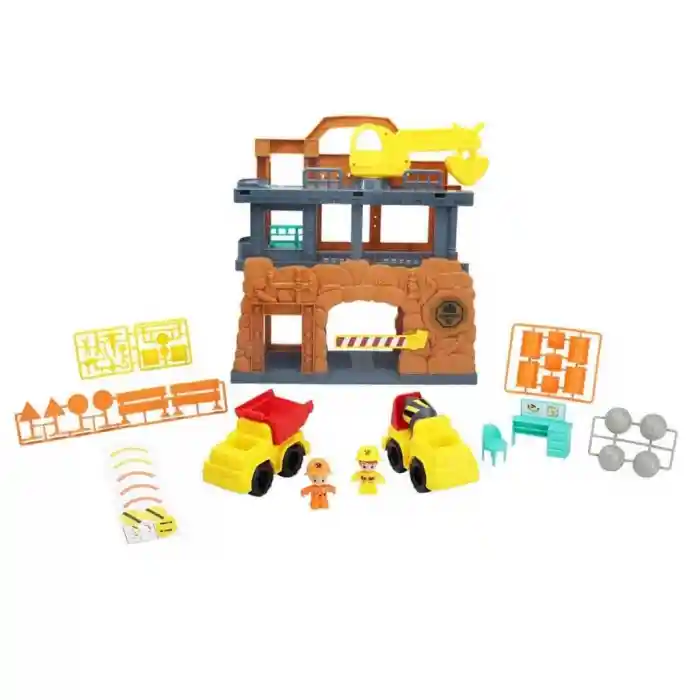 Sesli ve Işıklı İnşaat Sahası Oyun Seti 33 Parça