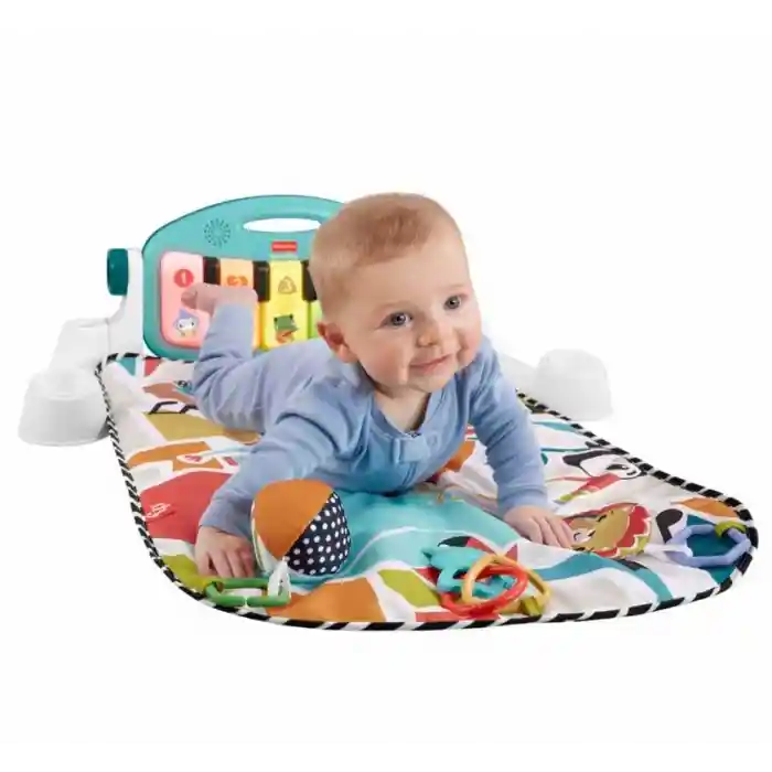 Sesli ve Işıklı Neşeli Hayvanlar Piyanolu Oyun Halısı HWY49