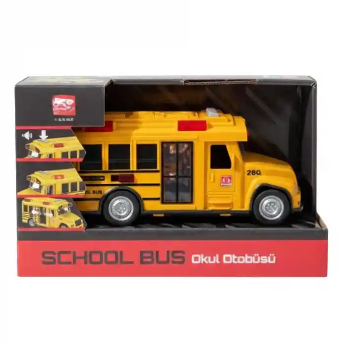 Sesli Ve Işıklı Okul Otobüsü