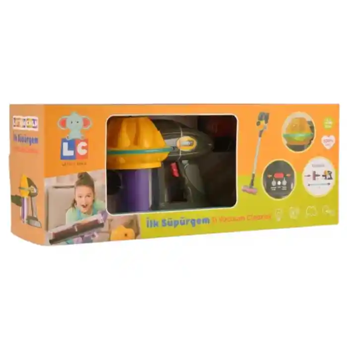 Sesli ve Işıklı Oyuncak Elektrik Süpürgesi
