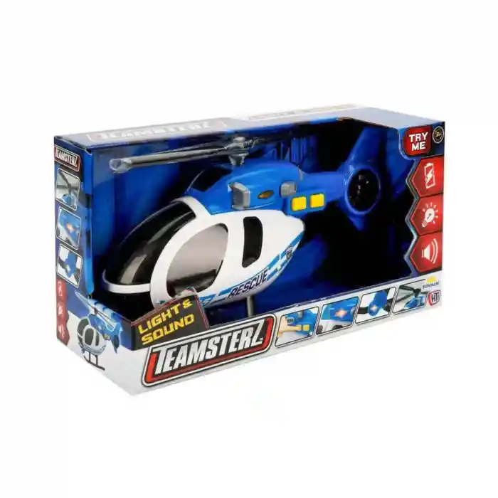 Sesli ve Işıklı Polis Helikopteri