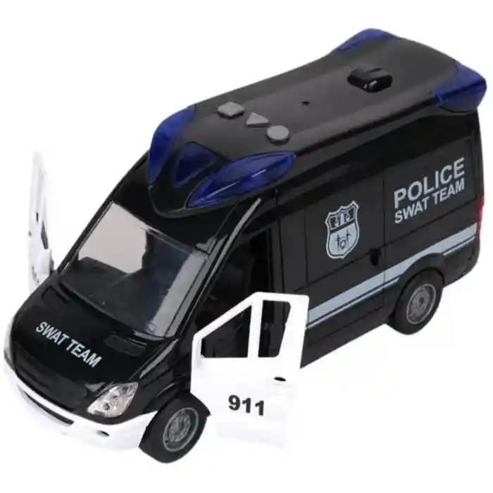 Sesli Ve Işıklı Polis Minibüsü