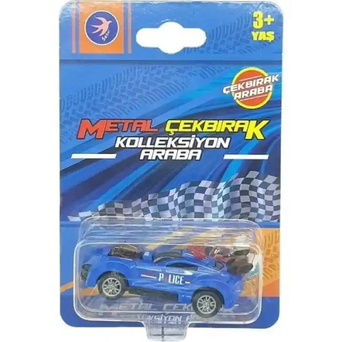 SH40031 KARTELA METAL ÇEKBIRAK ARABALAR -ZRV