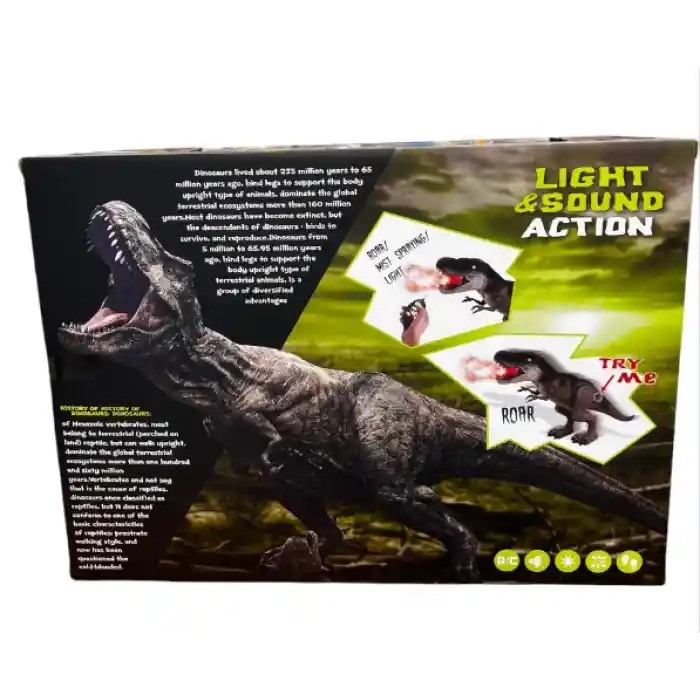 SH40651 U/K 2.4G USB ŞARJLI DUMAN ATAN DİNOZOR