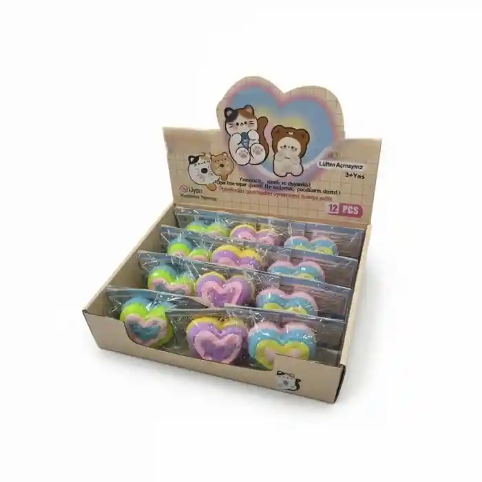 SH59984 KALP ŞEKLİNDE WAFFLE SIK SIK EĞLENCESİ-ZRV