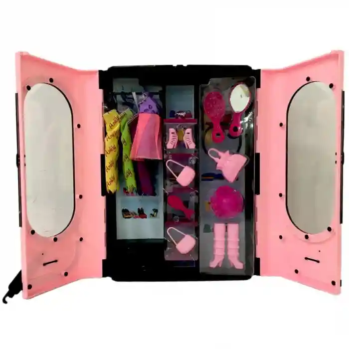 NessiWorld Şık Dolabım Aksesuarlı Bebek