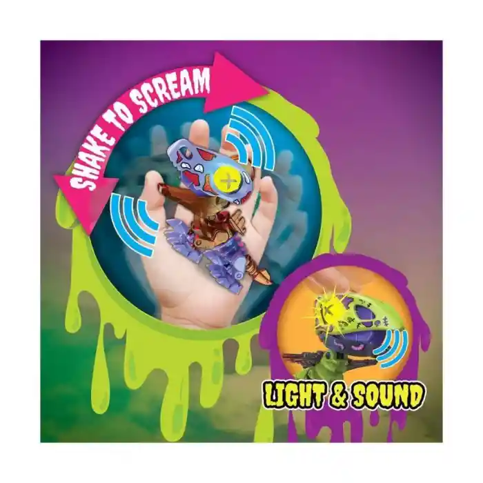 SIL 88695 Biopod Zombies Dinazor Robot -Necotoys