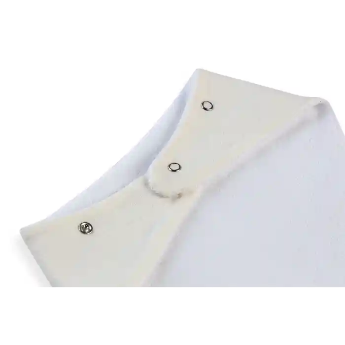 Silikon Diş Kaşıyıcılı Müslin Önlük 736 Ekru