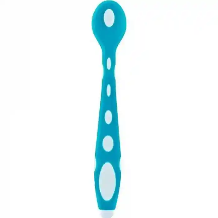 Silikon Mama Kaşığı 563 Mavi Yeşil