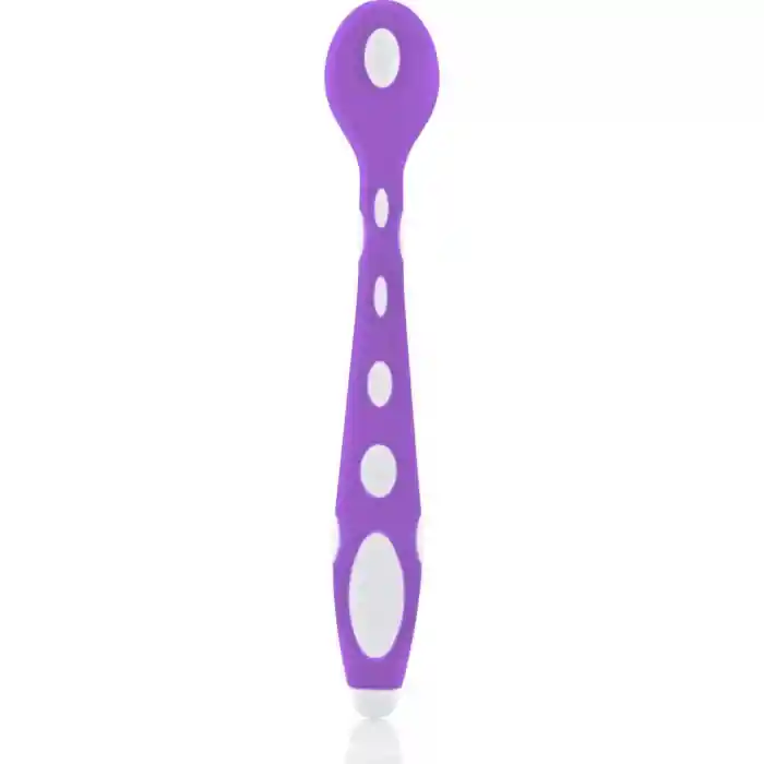 Silikon Mama Kaşığı 563 Pembe Mor