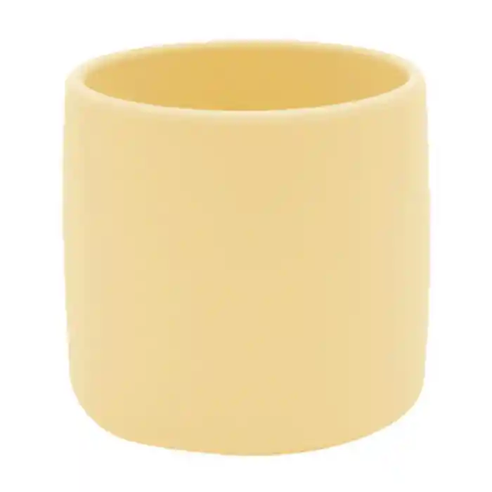 Silikon Mini Bardak Mellow Yellow