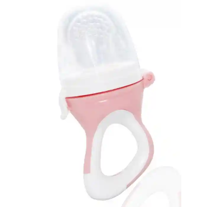 Silikon Uçlu Meyve Sebze Emziği 600 Pembe