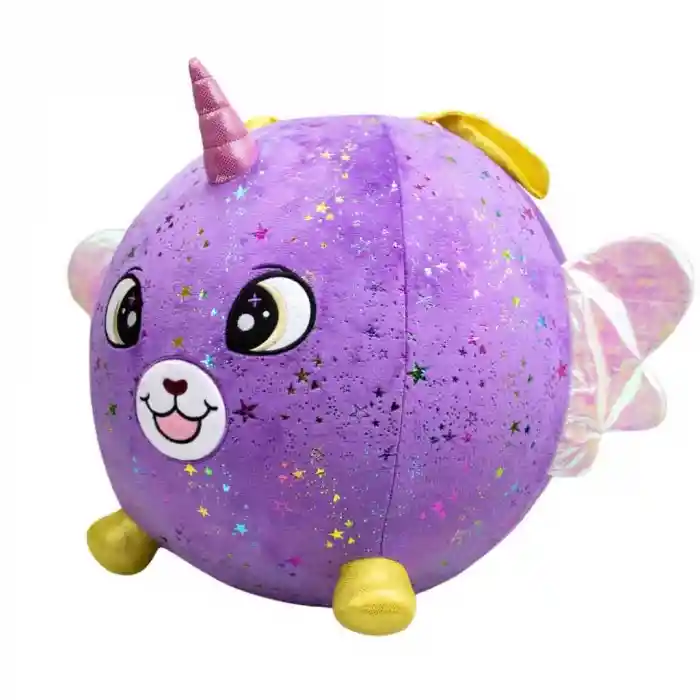 Şişme Peluş Mor Köpek XXL Shiny Corns S2