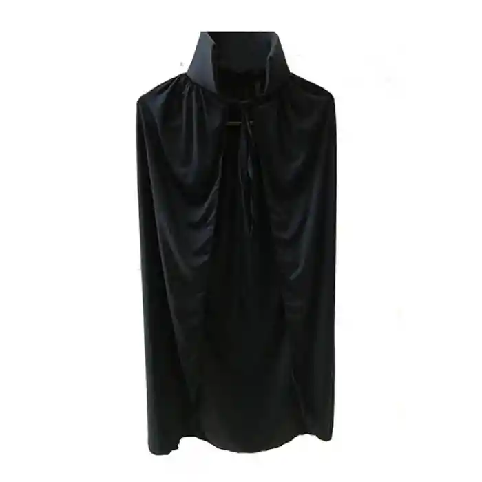 Sİyah Yakalı Pelerin - Vampir Pelerin - Dracula Pelerin 90 cm