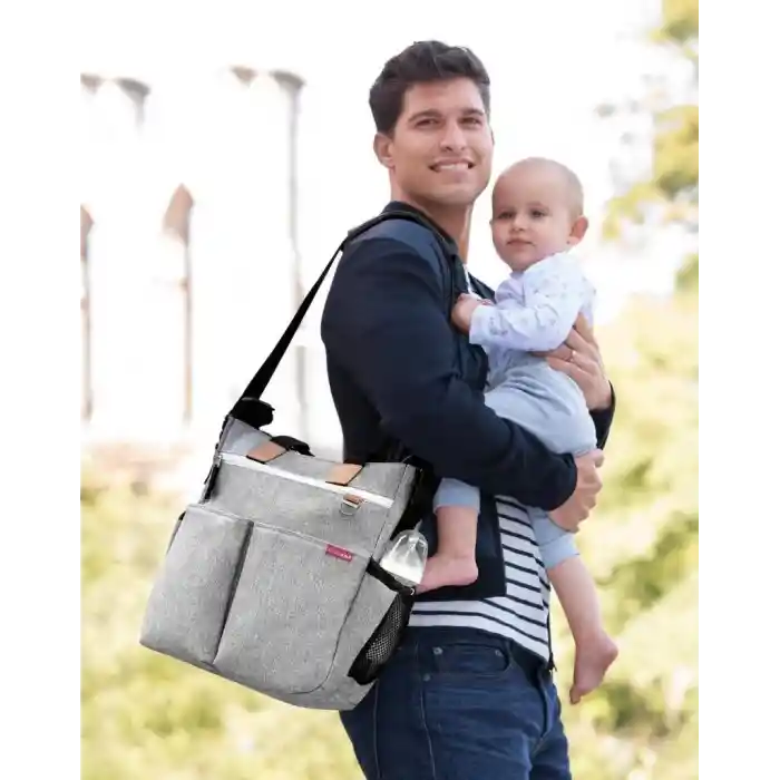 Duo Orjinal Çanta Gri Melanj