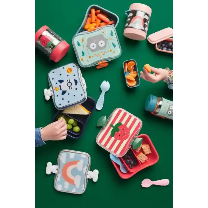 Zoo Paslanmaz Çelik Termos 325 ml Robot