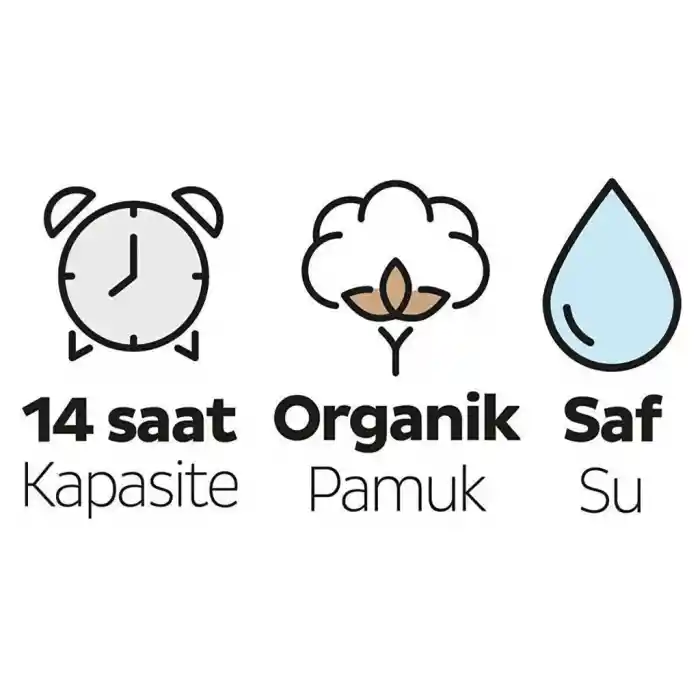 Bio Natural Bebek Bezi Fırsat Paketi 3 Beden 42 Adet