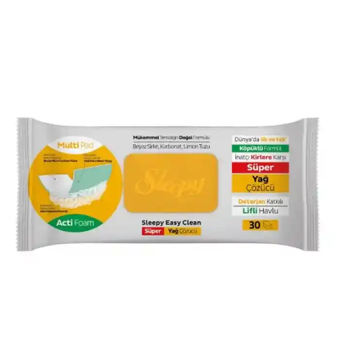 NessiWorld Yüzey Temizlik Havlusu 30 Adet Yağ Çözücü