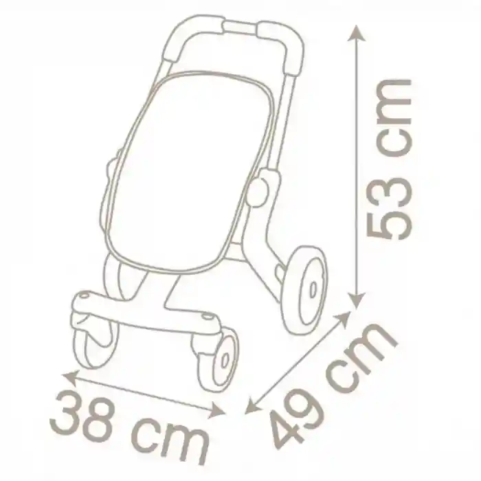 Baby Nurse Oyuncak Metal Bebek Puseti