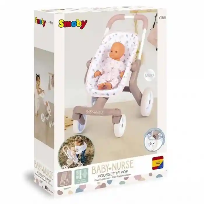 Baby Nurse Oyuncak Metal Bebek Puseti