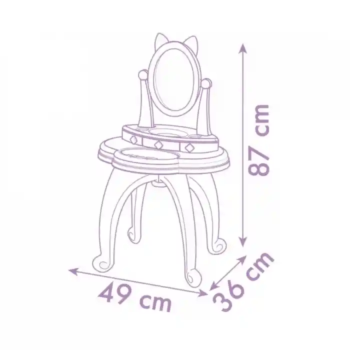 Gabby Makyaj Masası Ayaklı