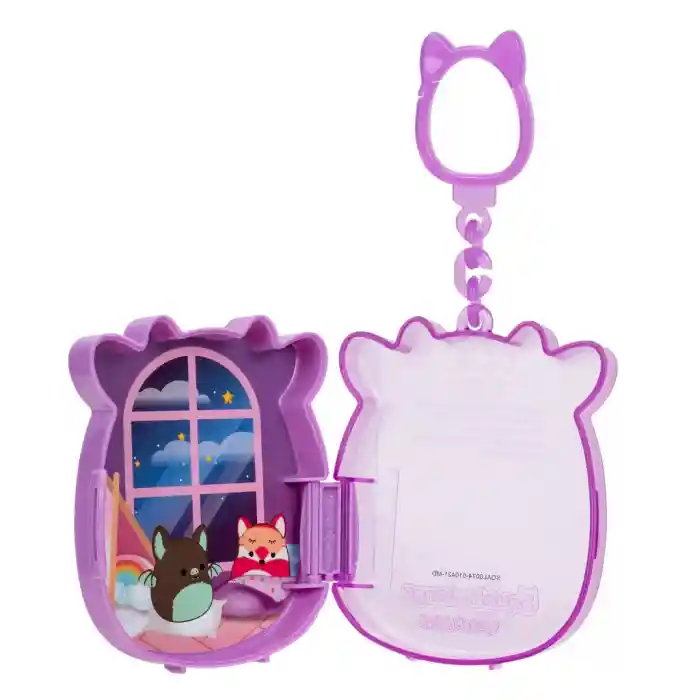 Squish-a-longs 3 Figür + Yüzük Çantalı Sürpriz Paket Seri 1