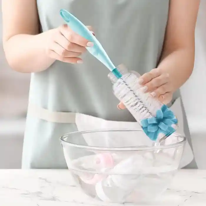 Süngerli Biberon Fırçası 776 Mavi