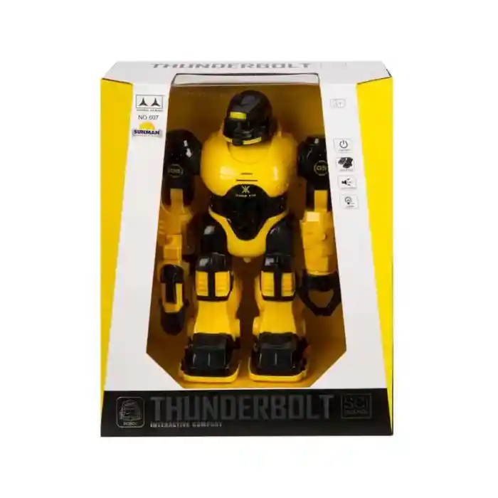 NessiWorldman Thunderbolt Sesli ve Işıklı Robot 25 cm
